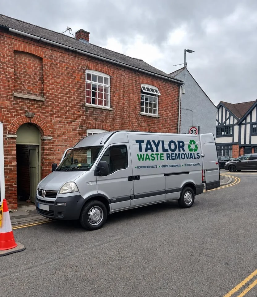Taylor Waste Removals van in a local street